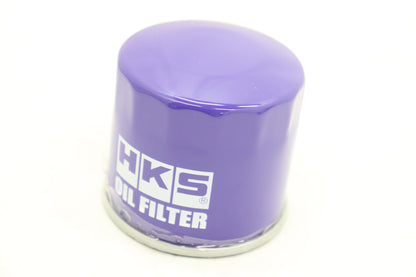 OUTLET/UN-USED HKS Oil Filter Purple Limited Edition - UNF3/4-16 68D x 65H