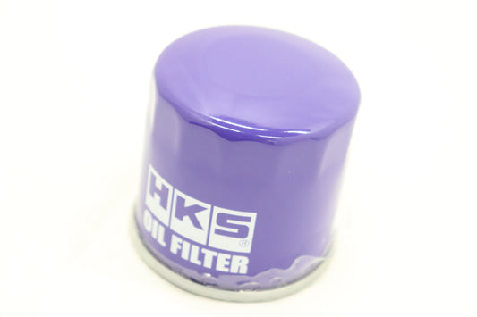 OUTLET/UN-USED HKS Oil Filter Purple Limited Edition - UNF3/4-16 65D x 66H