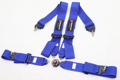 HPI 4-Point Seat Belt Harness - Blue Right