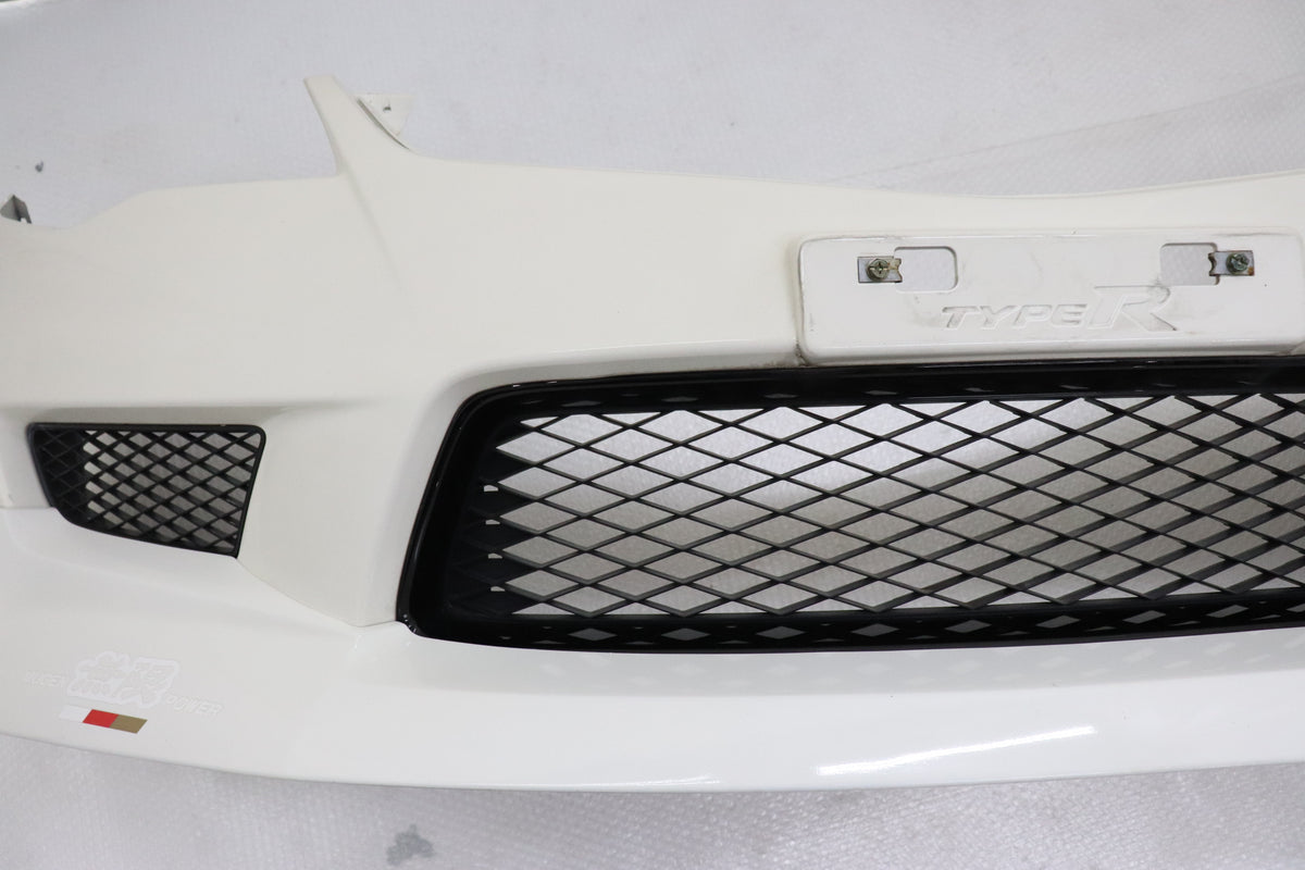 【USED】OEM Front Bumper with Lip Spoiler - Civic FD2 Type R