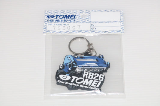 TOMEI POWERED Silicone Rubber Keychain RB26 Engine