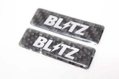 BLITZ Carbon Mini Logo Emblem 2P Set