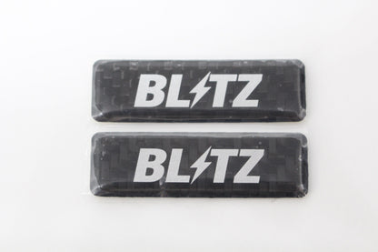 BLITZ Carbon Mini Logo Emblem 2P Set