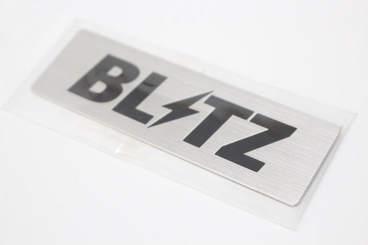 BLITZ Aluminum Plate Logo Emblem