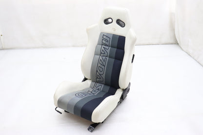 【USED】 Mazda Speed Sport Seat White Leather RHS - FD3S