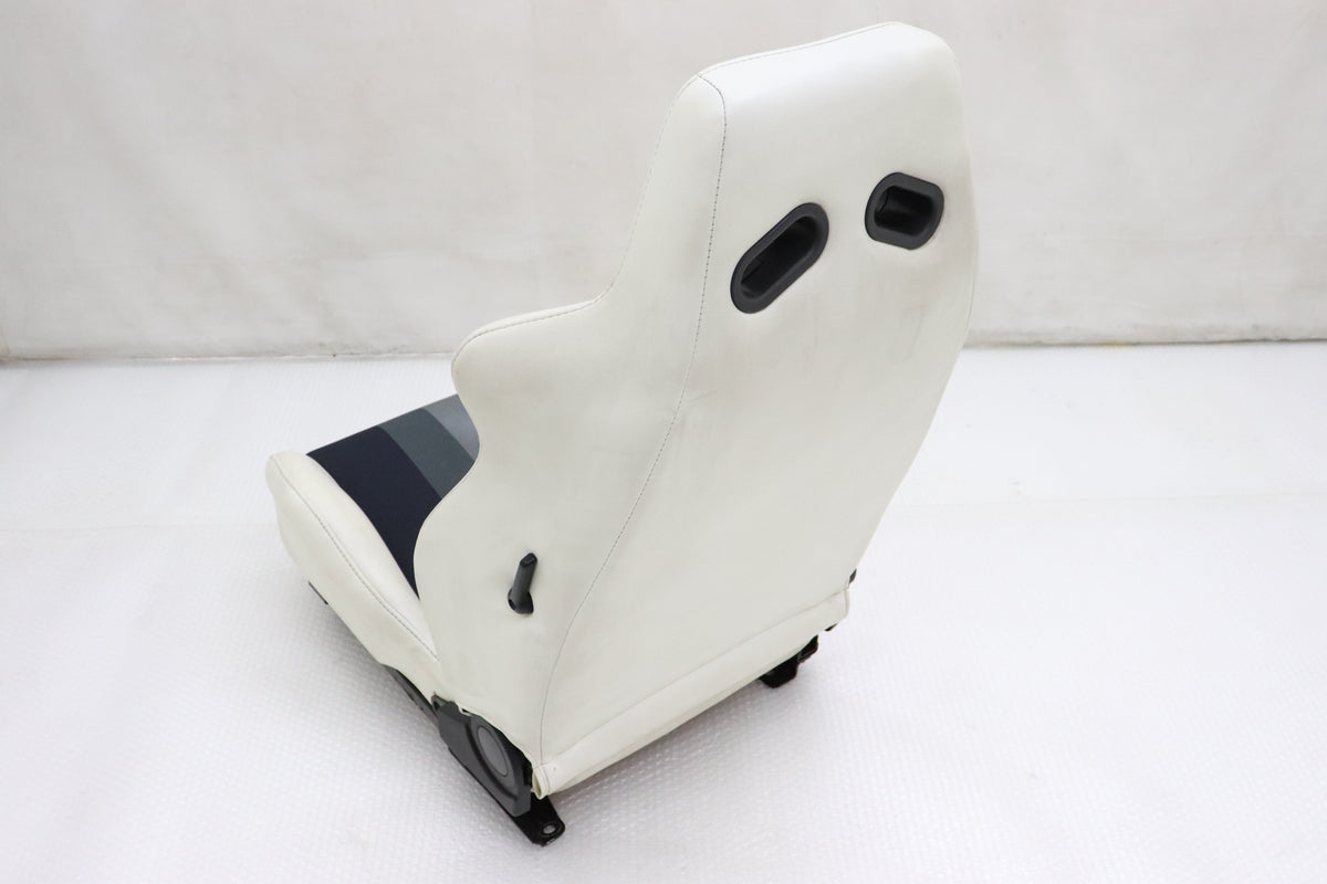 【USED】 Mazda Speed Sport Seat White Leather RHS - FD3S