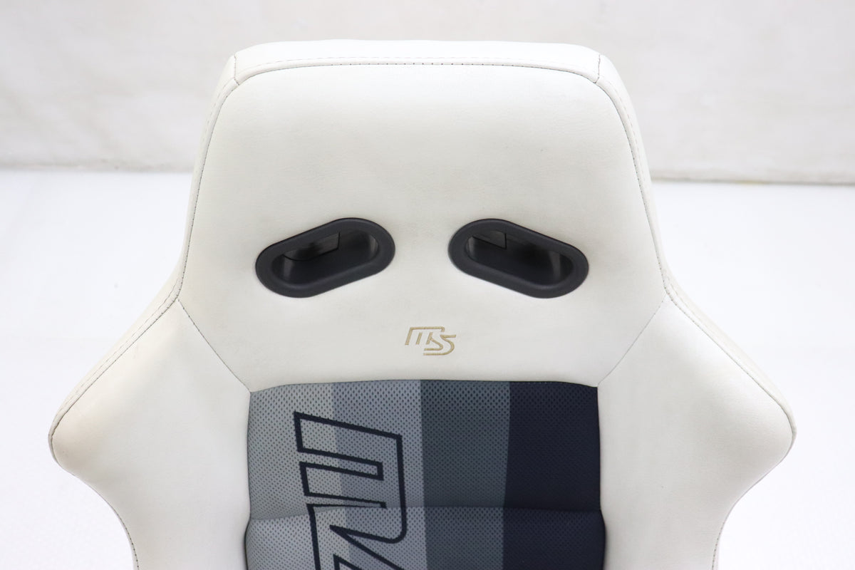 【USED】 Mazda Speed Sport Seat White Leather RHS - FD3S