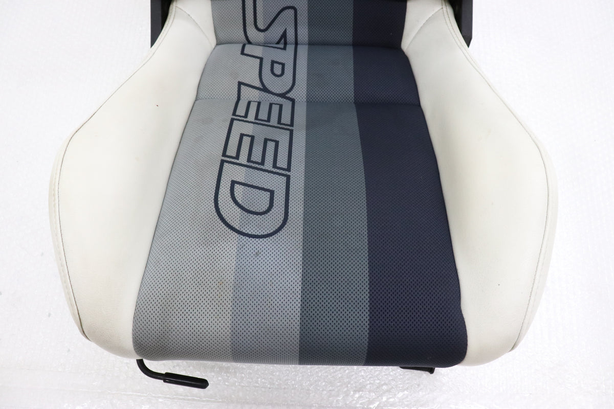 【USED】 Mazda Speed Sport Seat White Leather RHS - FD3S