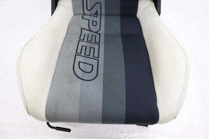 【USED】 Mazda Speed Sport Seat White Leather RHS - FD3S