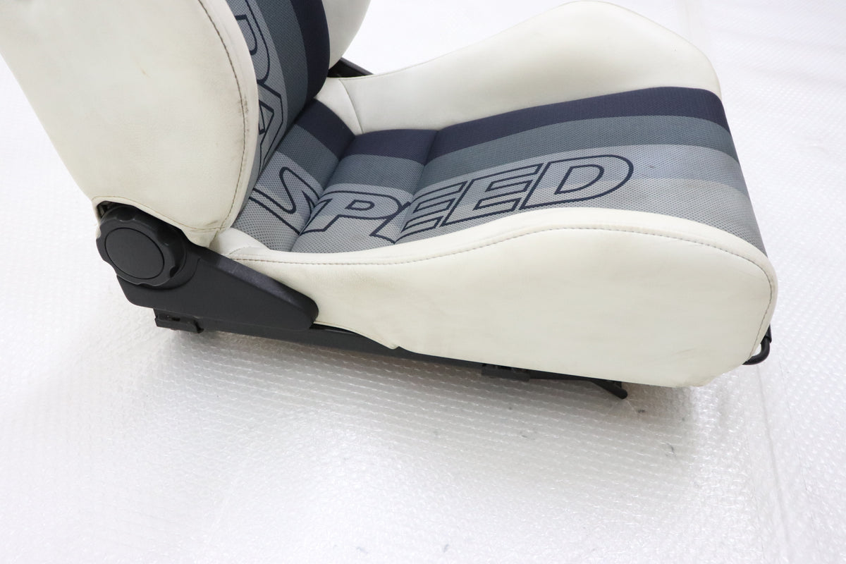 【USED】 Mazda Speed Sport Seat White Leather RHS - FD3S