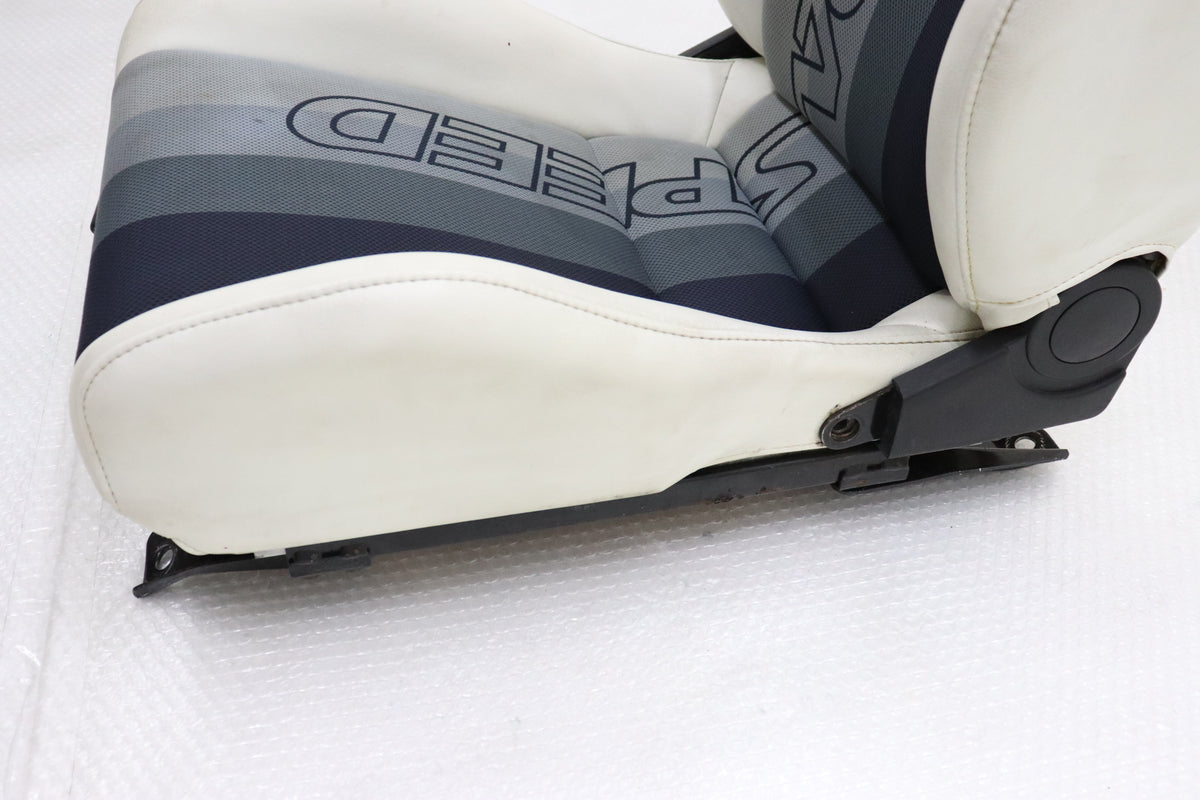 【USED】 Mazda Speed Sport Seat White Leather RHS - FD3S