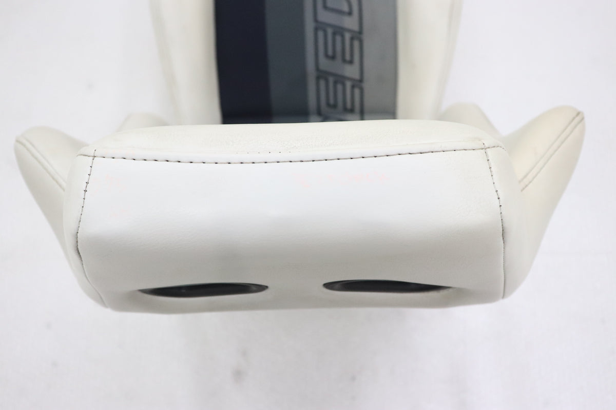 【USED】 Mazda Speed Sport Seat White Leather RHS - FD3S
