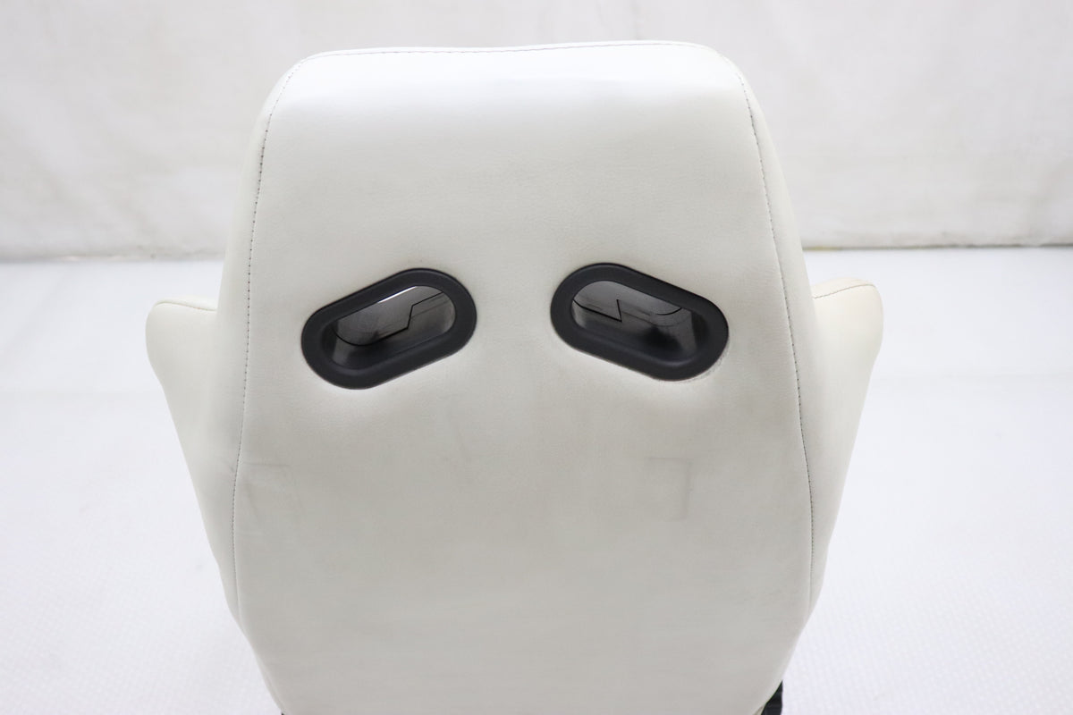 【USED】 Mazda Speed Sport Seat White Leather RHS - FD3S