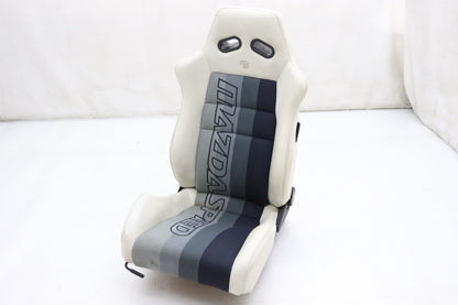 【USED】 Mazda Speed Sport Seat White Leather LHS - FD3S