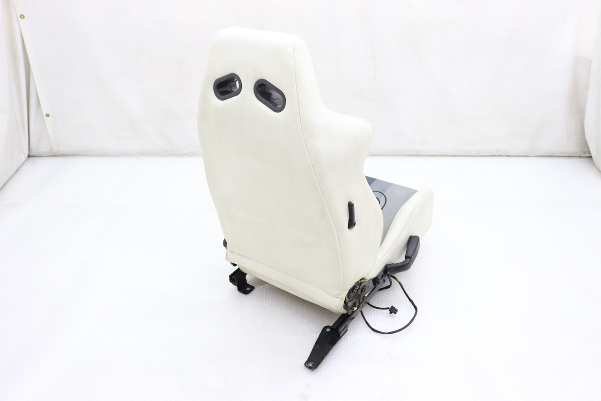 【USED】 Mazda Speed Sport Seat White Leather LHS - FD3S