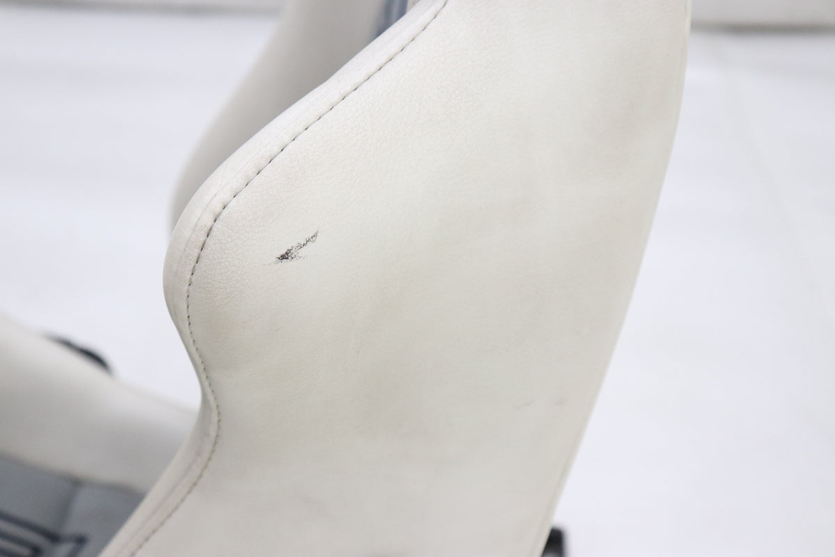 【USED】 Mazda Speed Sport Seat White Leather LHS - FD3S
