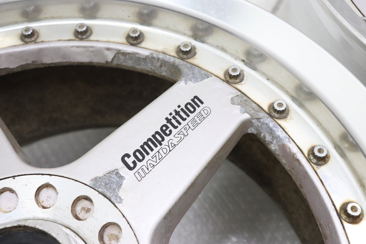【USED】 Mazda Speed MS-01 Competition 4pcs Set 17x8JJ+35 5H 114.3