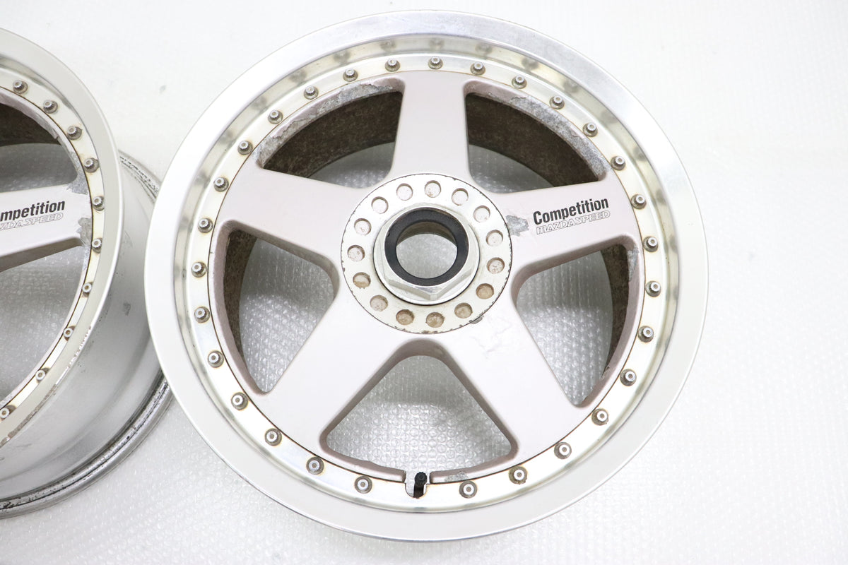 【USED】 Mazda Speed MS-01 Competition 4pcs Set 17x8JJ+35 5H 114.3