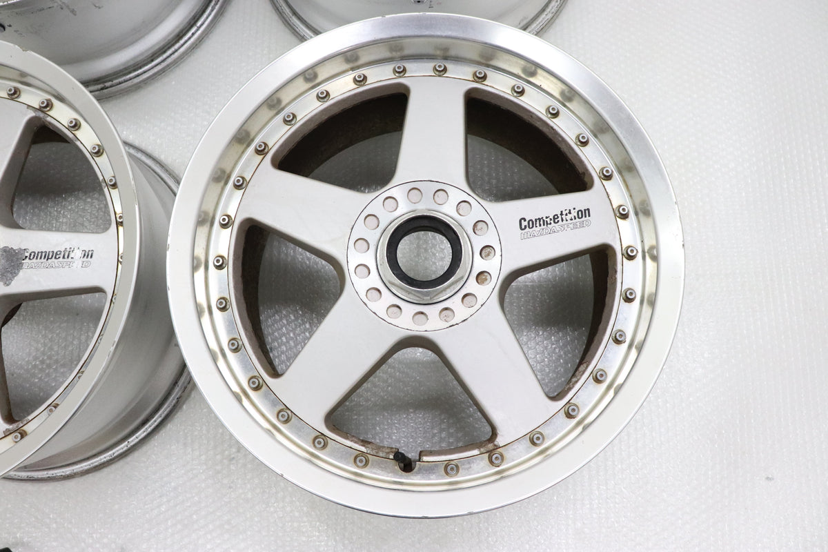【USED】 Mazda Speed MS-01 Competition 4pcs Set 17x8JJ+35 5H 114.3