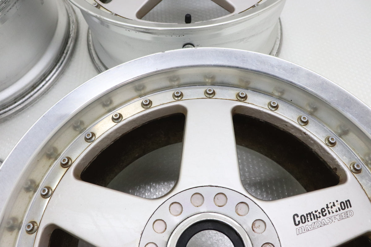 【USED】 Mazda Speed MS-01 Competition 4pcs Set 17x8JJ+35 5H 114.3