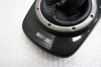 【USED】RALLIART Shift Panel Carbon Like - CT9A