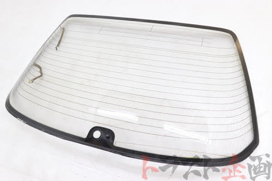 【USED】 NISSAN Rear Glass with Rear Wiper Hole - BNR32
