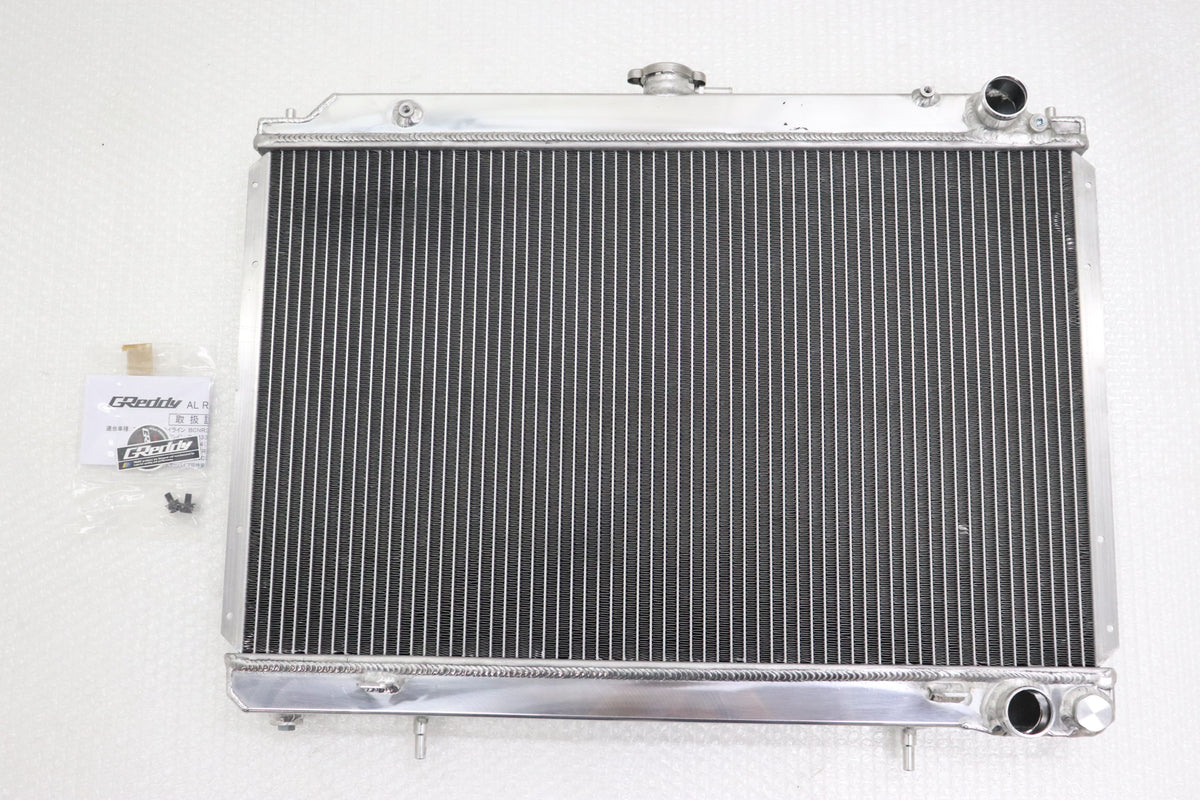 【USED】 Trust GReddy Aluminum 2 Row Radiator - BCNR33