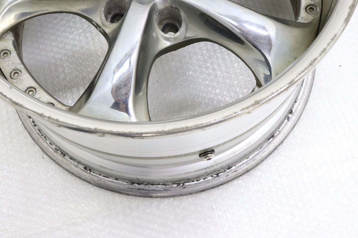 【USED】 Work VS KF 17×9JJ -3 5H/PCD114.3 Hub Diameter 73 - 2 Wheels Set