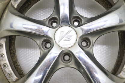 【USED】 Work VS KF 17×9JJ -3 5H/PCD114.3 Hub Diameter 73 - 2 Wheels Set