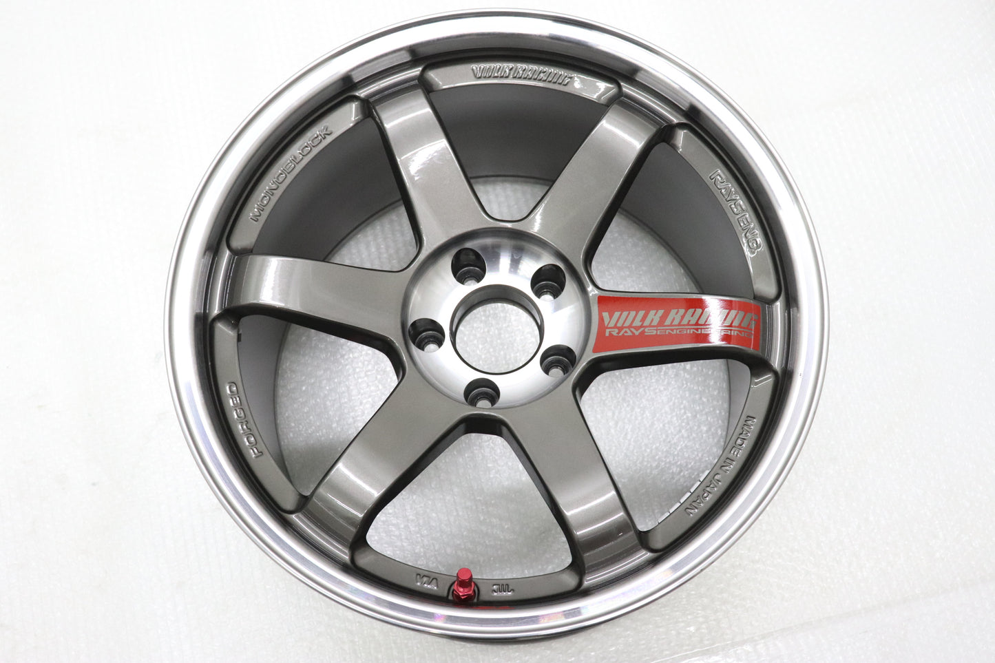 USED RAYS VR TE37SL 18x11J+18 5H/PCD114.3 4pcs Set