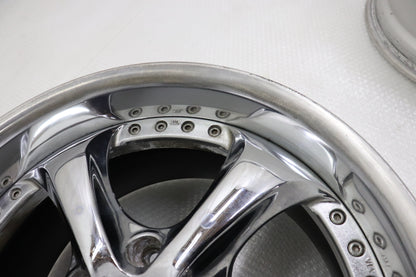【USED】Work VS KF 17×9JJ +35 5H/PCD114.3 Hub Diameter 73 -2 Piece Set