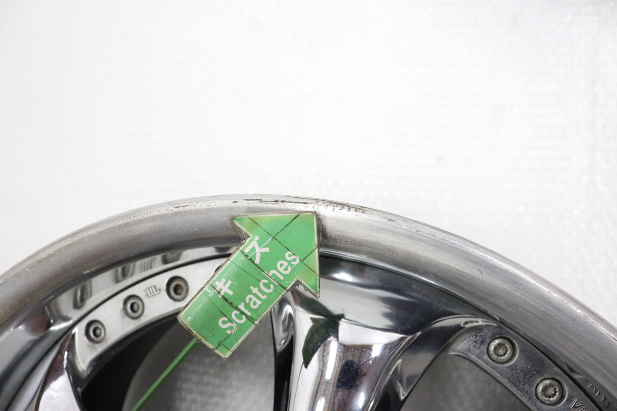 【USED】Work VS KF 17×9JJ +35 5H/PCD114.3 Hub Diameter 73 -2 Piece Set