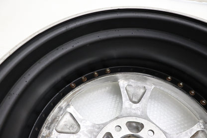 【USED】Work VS KF 17×9JJ +35 5H/PCD114.3 Hub Diameter 73 -2 Piece Set