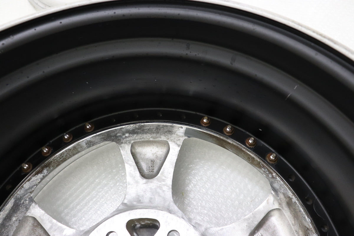 【USED】Work VS KF 17×9JJ +35 5H/PCD114.3 Hub Diameter 73 -2 Piece Set