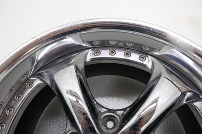 【USED】Work VS KF 17×9JJ +35 5H/PCD114.3 Hub Diameter 73 -2 Piece Set