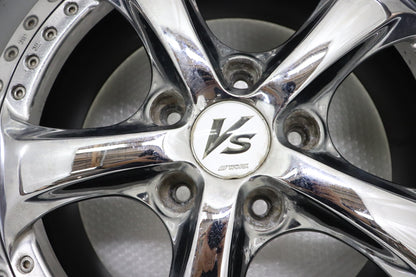 【USED】Work VS KF 17×9JJ +35 5H/PCD114.3 Hub Diameter 73 -2 Piece Set