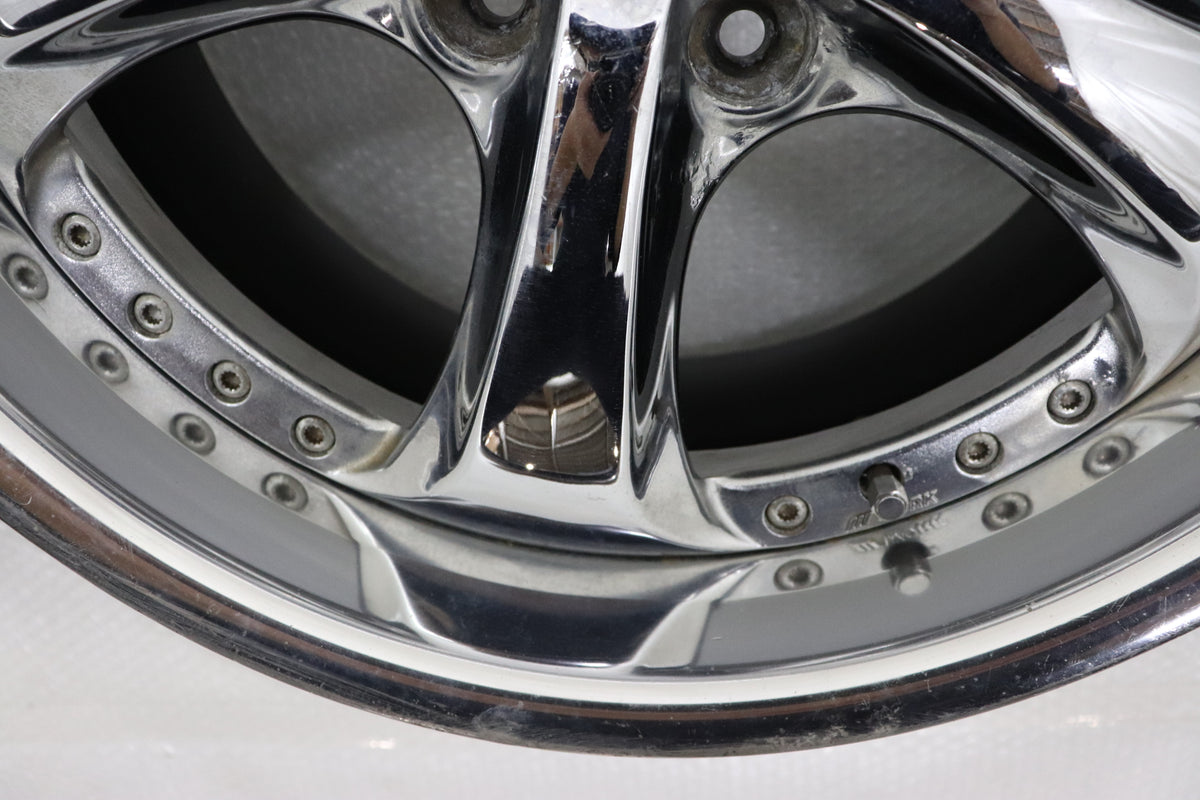 【USED】Work VS KF 17×9JJ +35 5H/PCD114.3 Hub Diameter 73 -2 Piece Set