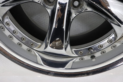 【USED】Work VS KF 17×9JJ +35 5H/PCD114.3 Hub Diameter 73 -2 Piece Set