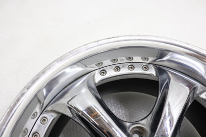 【USED】Work VS KF 17×9JJ +35 5H/PCD114.3 Hub Diameter 73 -2 Piece Set