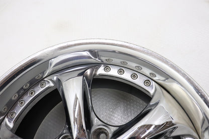 【USED】Work VS KF 17×9JJ +35 5H/PCD114.3 Hub Diameter 73 -2 Piece Set