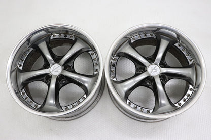 【USED】 Work VS KF 17×8.5JJ +11 5H/PCD114.3 Hub Diameter 73 -2 Piece Set