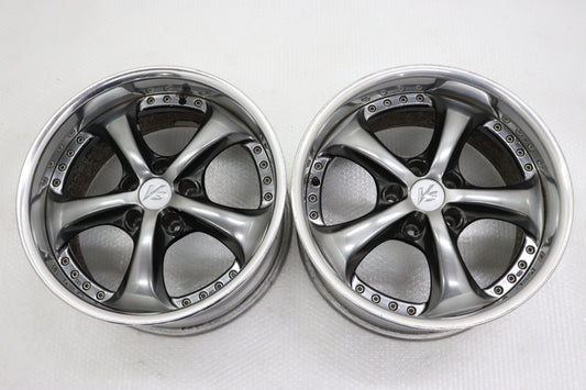 【USED】 Work VS KF 17×8.5JJ +11 5H/PCD114.3 Hub Diameter 73 -2 Piece Set