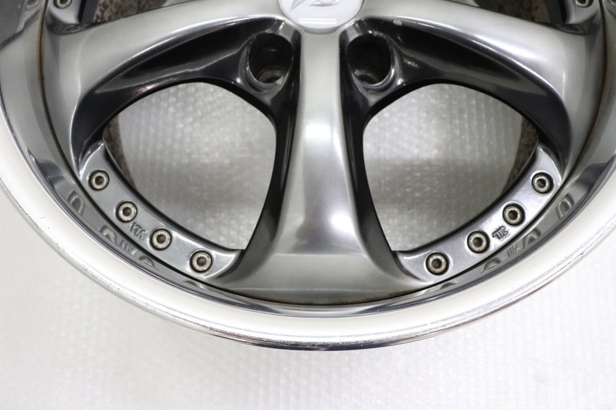 【USED】 Work VS KF 17×8.5JJ +11 5H/PCD114.3 Hub Diameter 73 -2 Piece Set