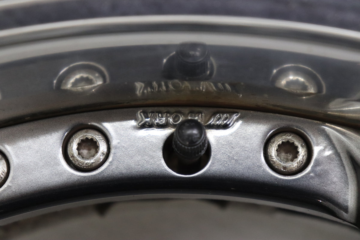 【USED】 Work VS KF 17×8.5JJ +11 5H/PCD114.3 Hub Diameter 73 -2 Piece Set