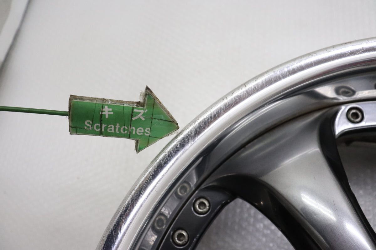 【USED】 Work VS KF 17×8.5JJ +11 5H/PCD114.3 Hub Diameter 73 -2 Piece Set
