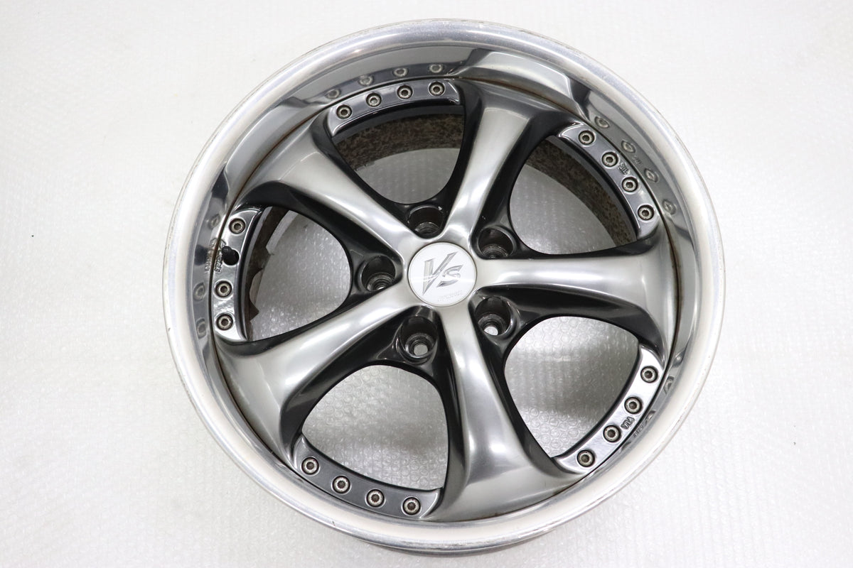 【USED】 Work VS KF 17×8.5JJ +11 5H/PCD114.3 Hub Diameter 73 -2 Piece Set