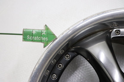 【USED】 Work VS KF 17×8.5JJ +11 5H/PCD114.3 Hub Diameter 73 -2 Piece Set